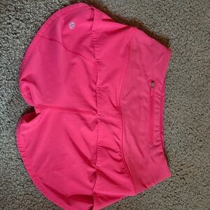 Lululemon Athletica Speed Up Pink Athletic Shorts